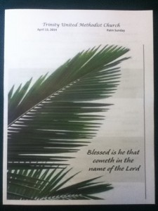 Palm Sunday 2014